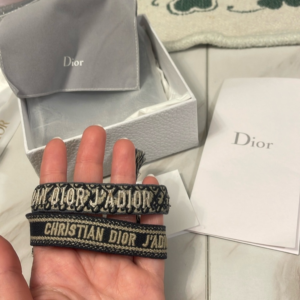 Christian Dior Friendship Bracelet Set